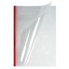 Обложки для переплета O.easyCOVER А4 (297 x 210 мм), 7 мм, прозрачные, красные, 40 шт